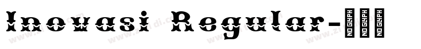Inovasi Regular字体转换